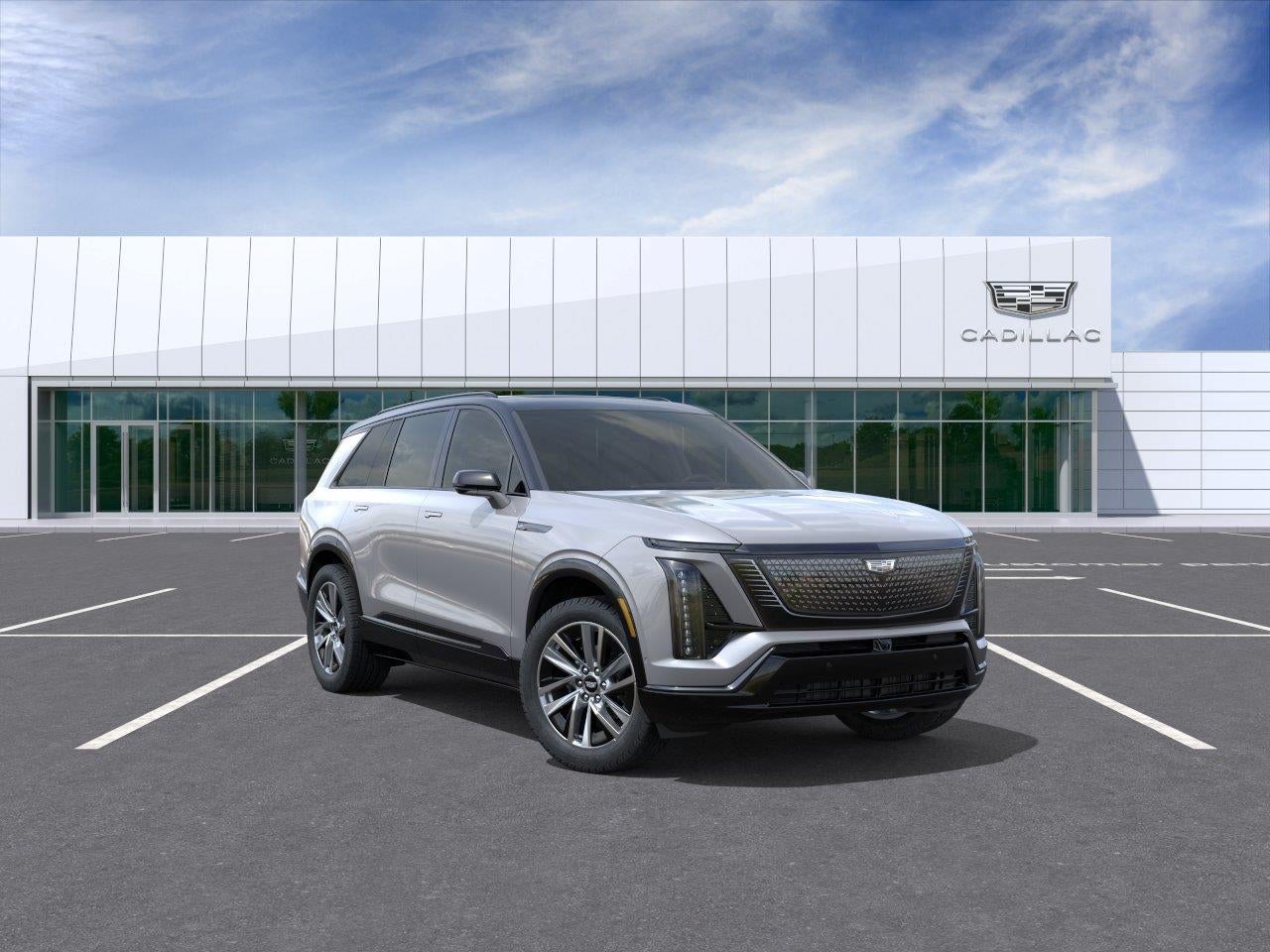 Argent Silver Metallic 2027 Cadillac VISTIQ SUV / Crossover All-Wheel Drive Automatic