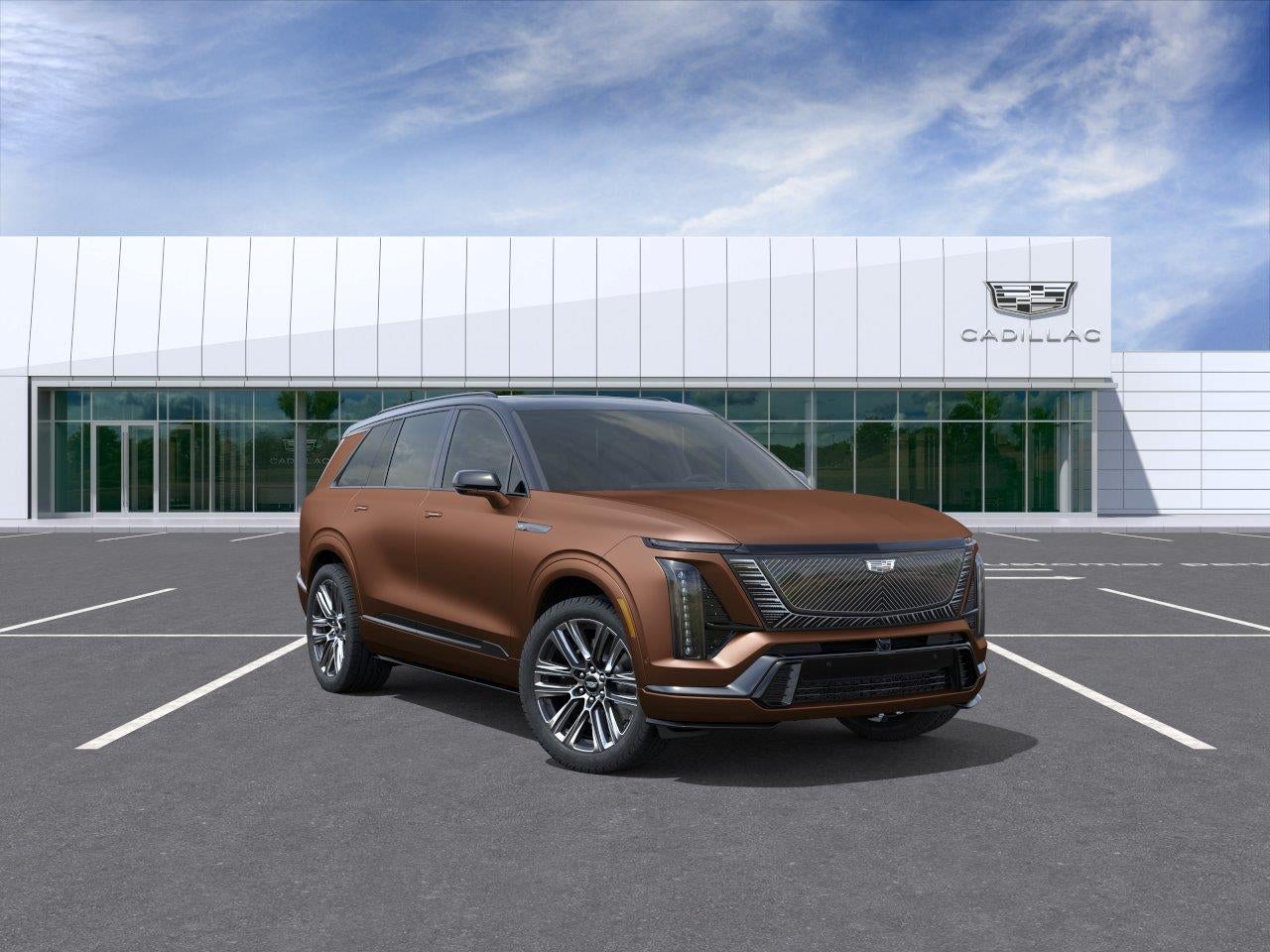 Adobe Frost 2027 Cadillac VISTIQ SUV / Crossover All-Wheel Drive Automatic