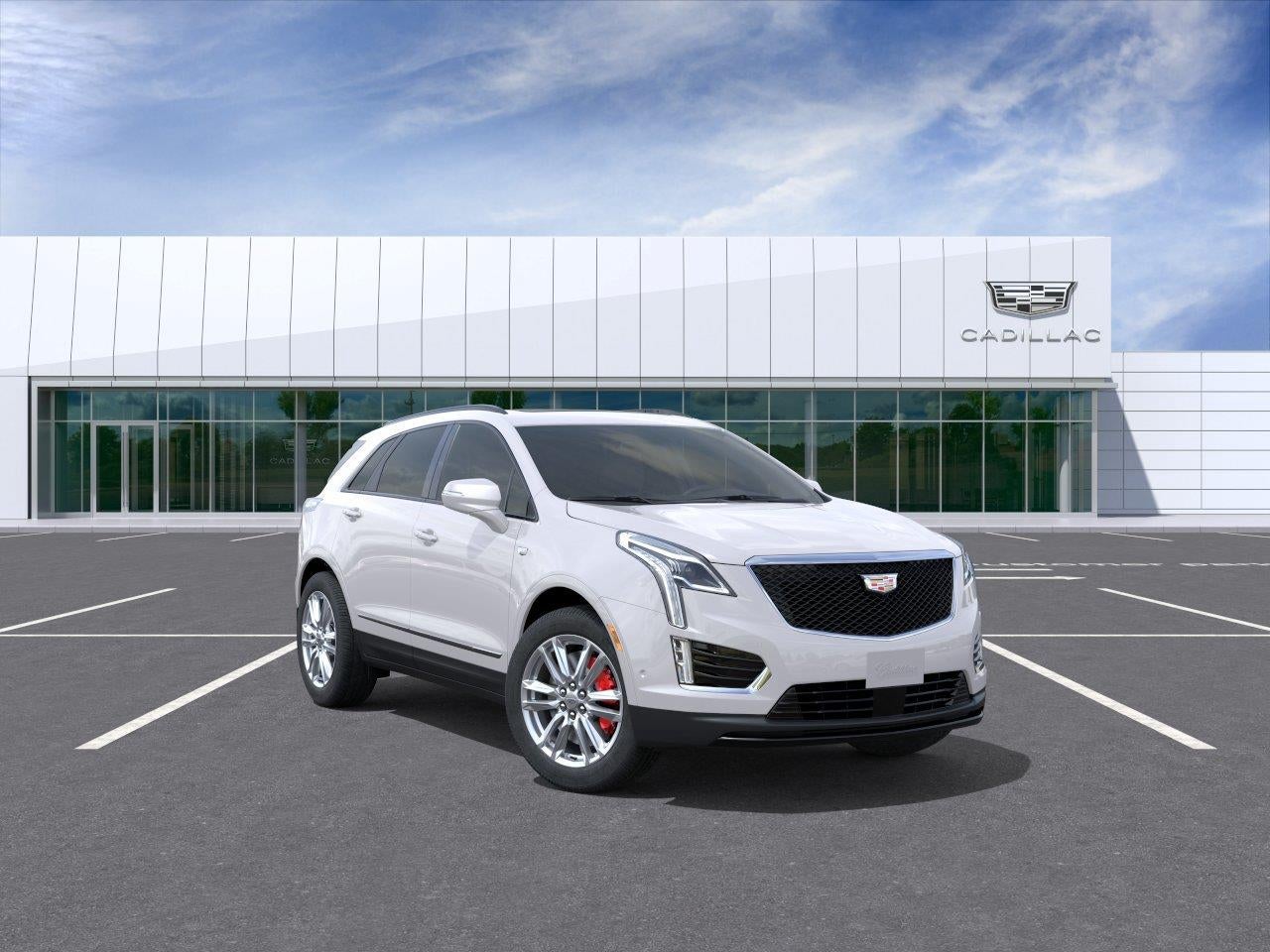 Crystal White Tricoat 2026 Cadillac XT5 SUV / Crossover Four-Wheel Drive Automatic