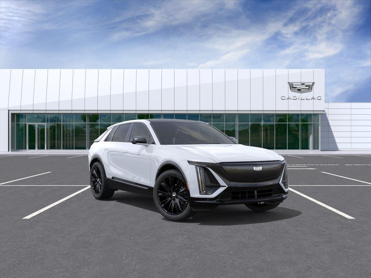 Vibrant White Tricoat 2027 Cadillac LYRIQ SUV / Crossover All-Wheel Drive Automatic