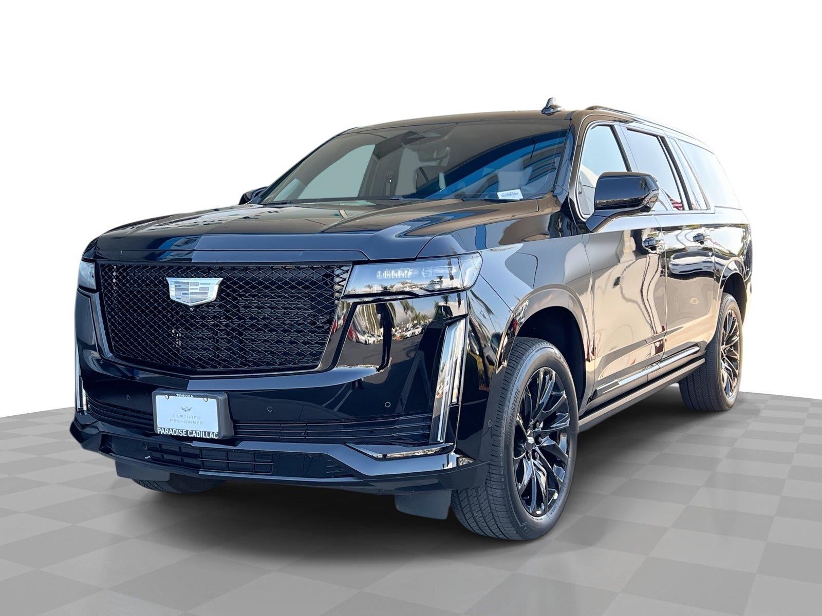 Black Raven 2024 Cadillac Escalade ESV SUV / Crossover Four-Wheel Drive Automatic