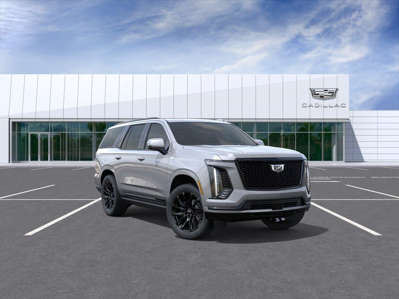 Argent Silver Metallic 2026 Cadillac Escalade SUV / Crossover Four-Wheel Drive Automatic