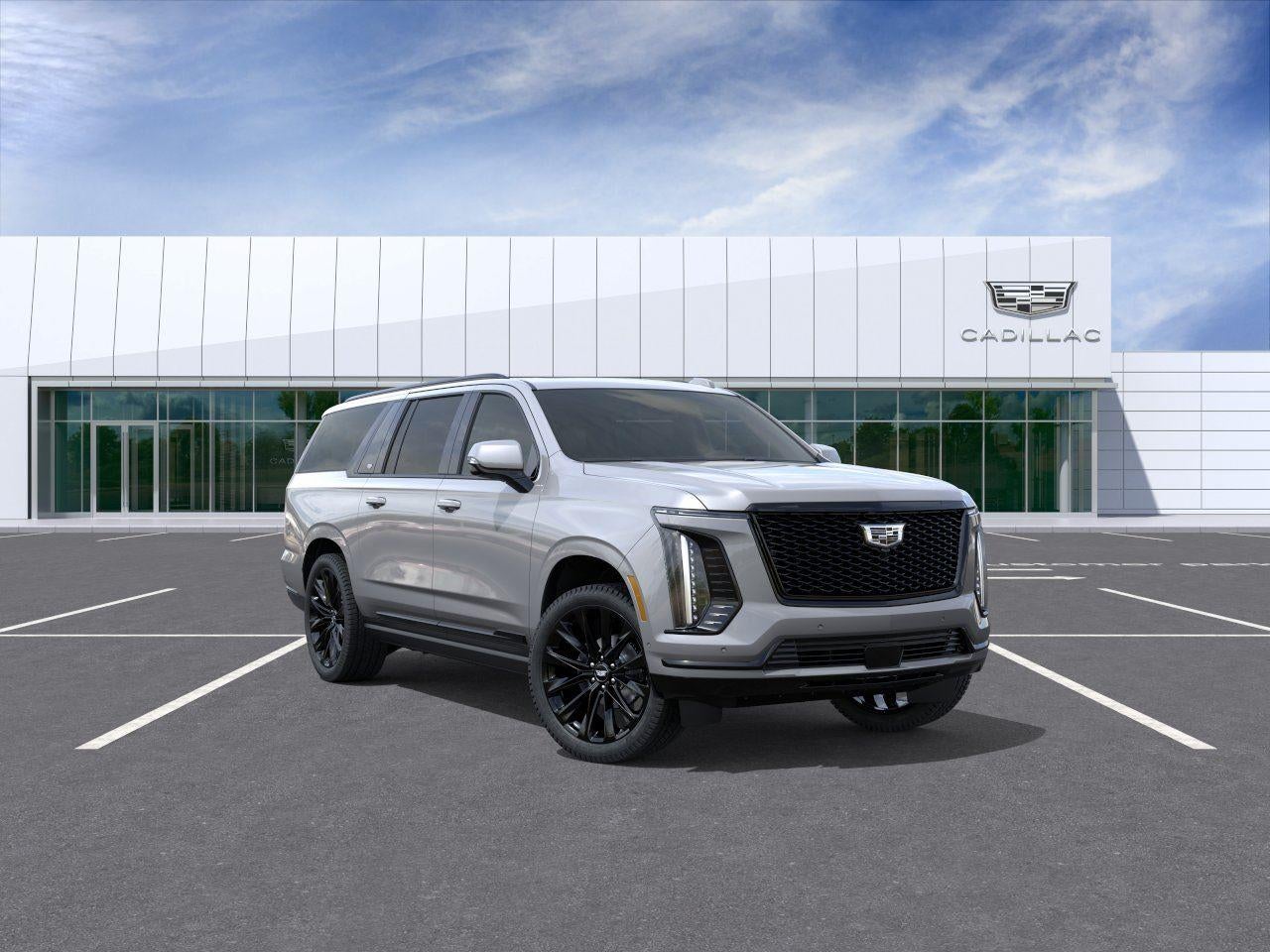 Argent Silver Metallic 2026 Cadillac Escalade ESV SUV / Crossover Four-Wheel Drive Automatic