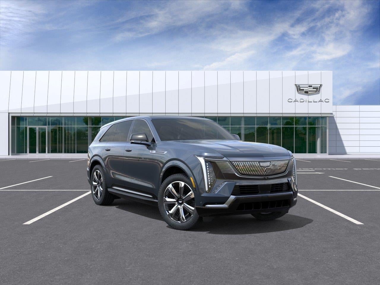 Deep Space Metallic 2025 Cadillac Escalade IQ SUV / Crossover All-Wheel Drive Automatic