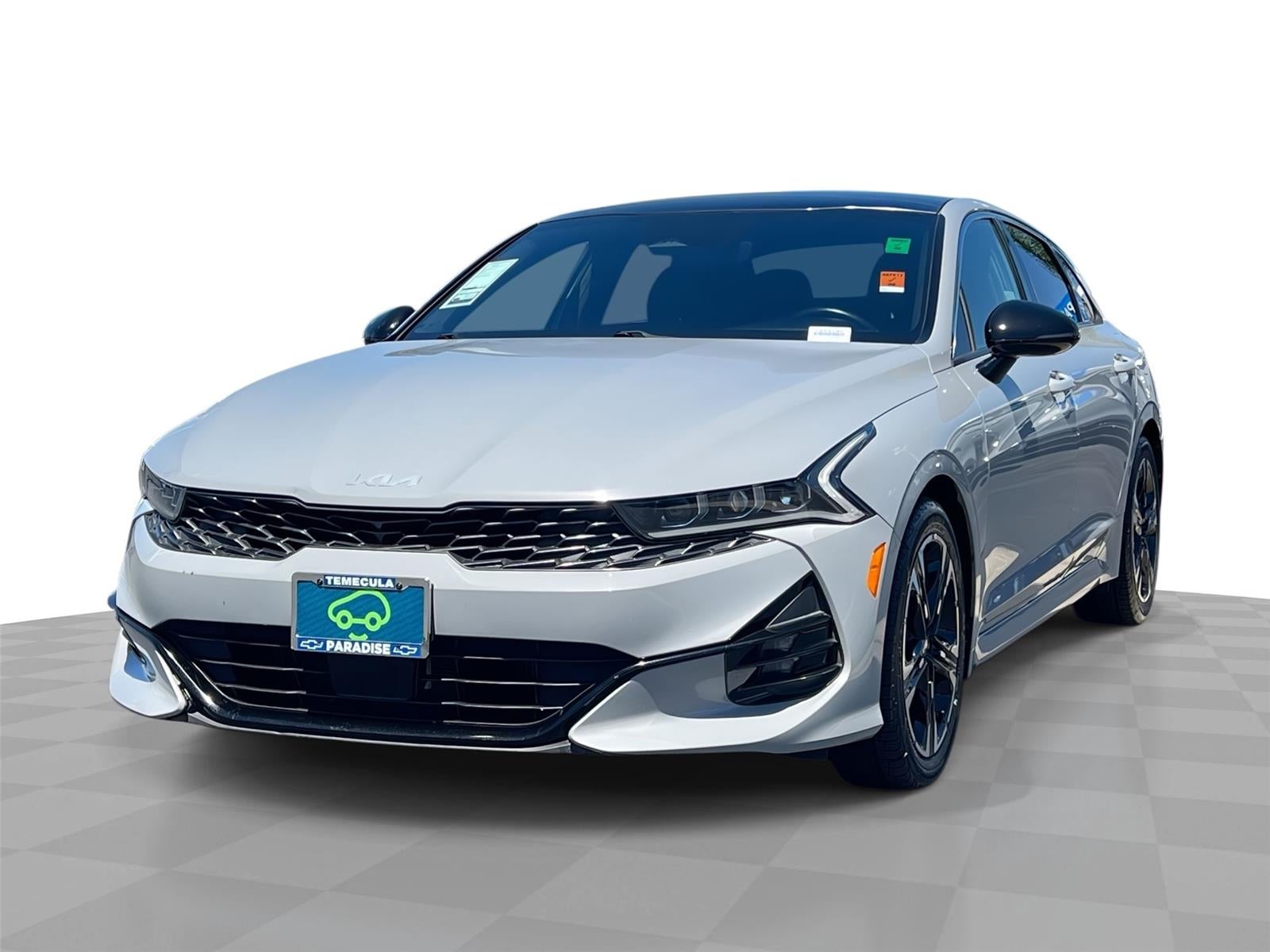 Gray 2023 Kia K5 Sedan Front-Wheel Drive 