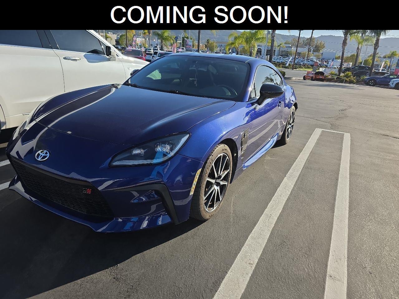 Blue 2022 Toyota GR86 Coupe Rear-Wheel Drive 