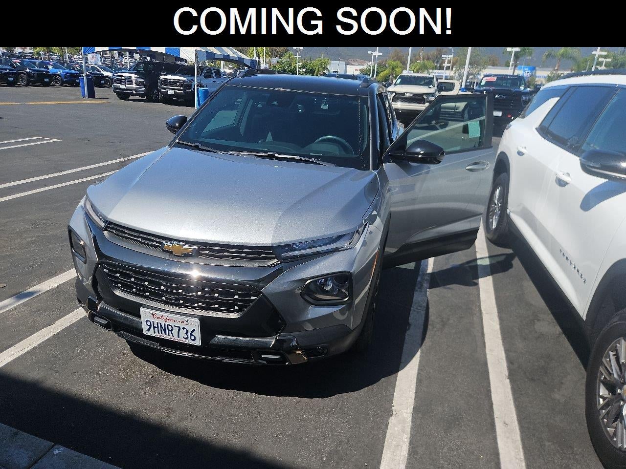 Sterling Gray Metallic 2023 Chevrolet Trailblazer SUV / Crossover Front-Wheel Drive Automatic
