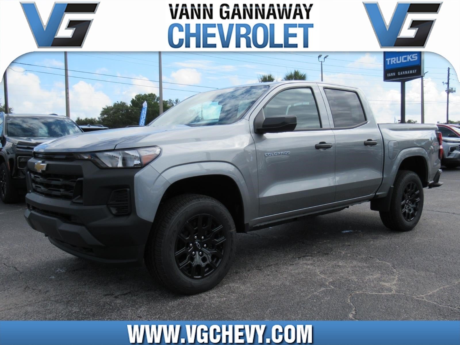 Sterling Gray Metallic 2026 Chevrolet Colorado Pickup Truck Four-Wheel Drive Automatic