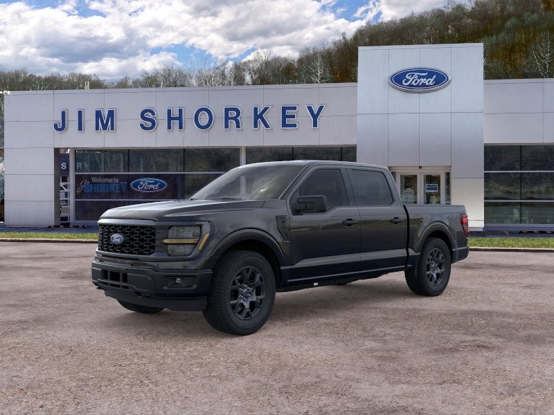 Black Metallic 2026 Ford F-150 Pickup Truck Four-Wheel Drive Automatic