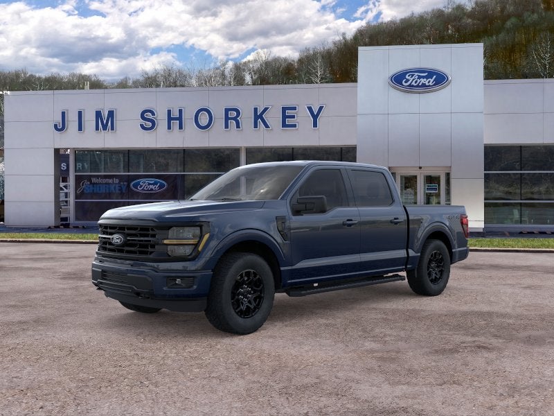 Blue Metallic 2026 Ford F-150 Pickup Truck Four-Wheel Drive Automatic