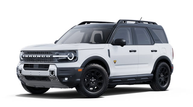 Oxford White 2025 Ford Bronco Sport SUV / Crossover All-Wheel Drive 8-Speed Automatic