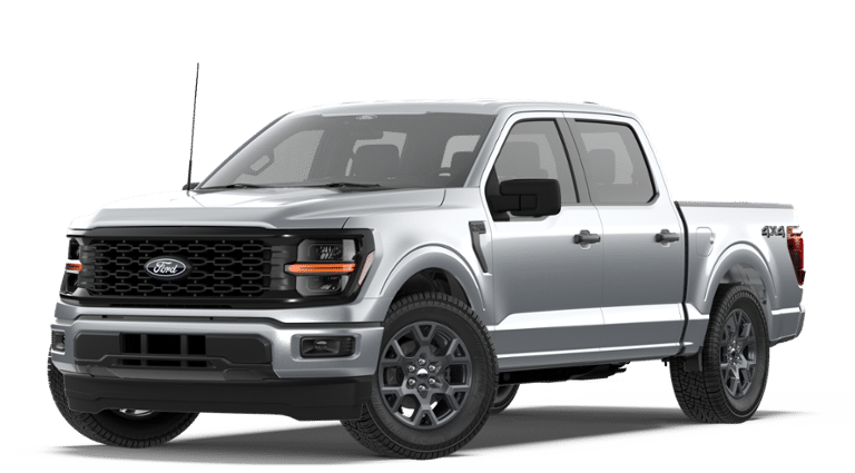 Iconic Silver Metallic 2026 Ford F-150 Pickup Truck Four-Wheel Drive Automatic