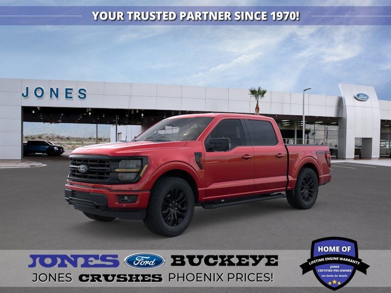 Ruby Red Metallic Tinted Clearcoat 2026 Ford F-150 Pickup Truck Four-Wheel Drive Automatic