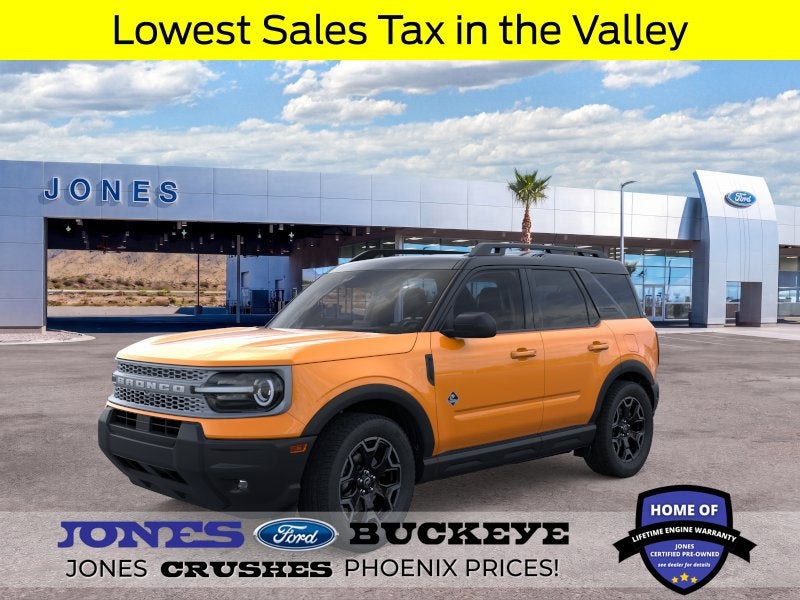 Orange Fury Metallic Tri-Coat 2026 Ford Bronco Sport SUV / Crossover All-Wheel Drive 8-Speed Automatic