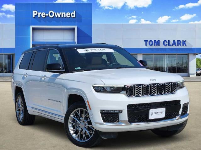 Bright White Clea 2025 Jeep Grand Cherokee L SUV / Crossover Four-Wheel Drive Automatic