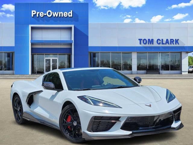 Arctic White 2020 Chevrolet Corvette Coupe Rear-Wheel Drive Automatic