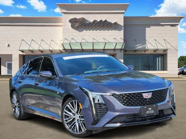 Midnight Sky Metallic 2025 Cadillac CT5 Sedan Rear-Wheel Drive Automatic