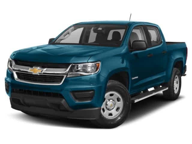 Kinetic Blue Metallic 2020 Chevrolet Colorado Pickup Truck Four-Wheel Drive Automatic