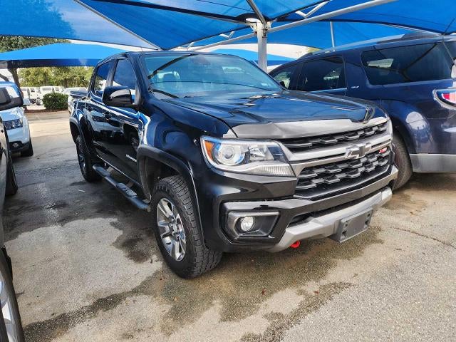 Black 2021 Chevrolet Colorado Pickup Truck Four-Wheel Drive Automatic