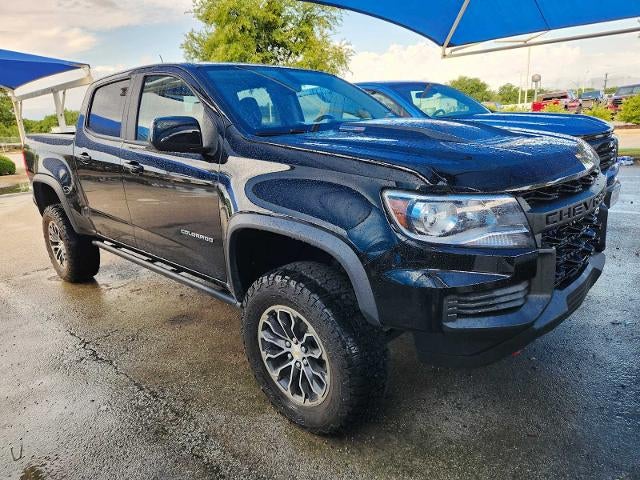 Black 2022 Chevrolet Colorado Pickup Truck Four-Wheel Drive Automatic