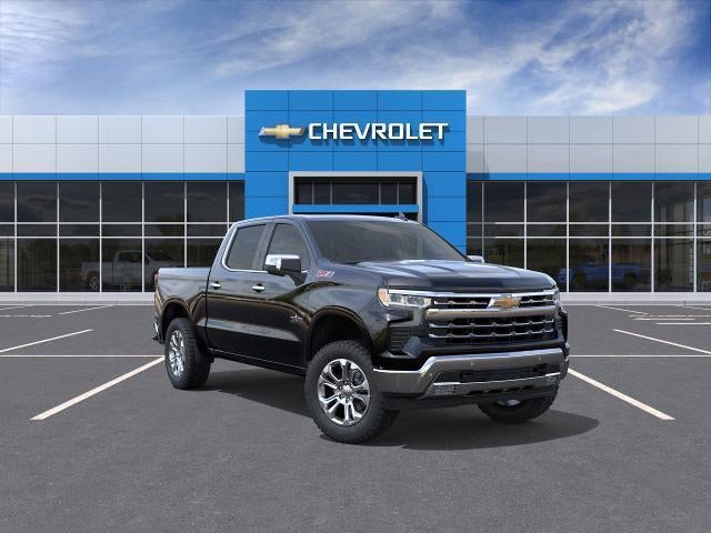 Black 2026 Chevrolet Silverado 1500 Pickup Truck Four-Wheel Drive Automatic