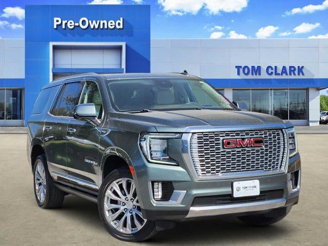 Frosted Pine Metallic 2023 GMC Yukon SUV / Crossover Four-Wheel Drive Automatic