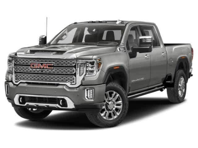 White Frost Tricoat 2023 GMC Sierra 2500HD Pickup Truck Four-Wheel Drive Automatic