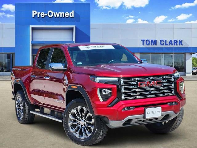 Volcanic Red Tintcoat 2023 GMC Canyon Pickup Truck Four-Wheel Drive Automatic