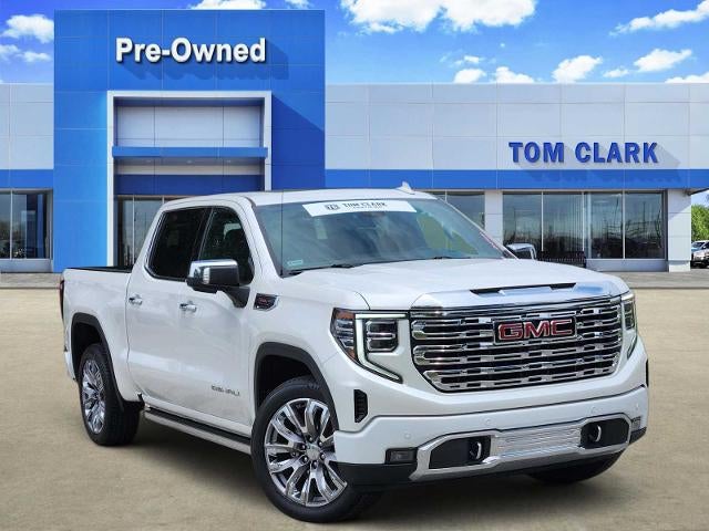 White Frost Tricoat 2023 GMC Sierra 1500 Pickup Truck Four-Wheel Drive Automatic