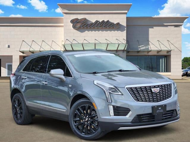 Gray (Satin Steel Metallic) 2022 Cadillac XT5 Premium Luxury FWD SUV / Crossover Front-Wheel Drive Automatic