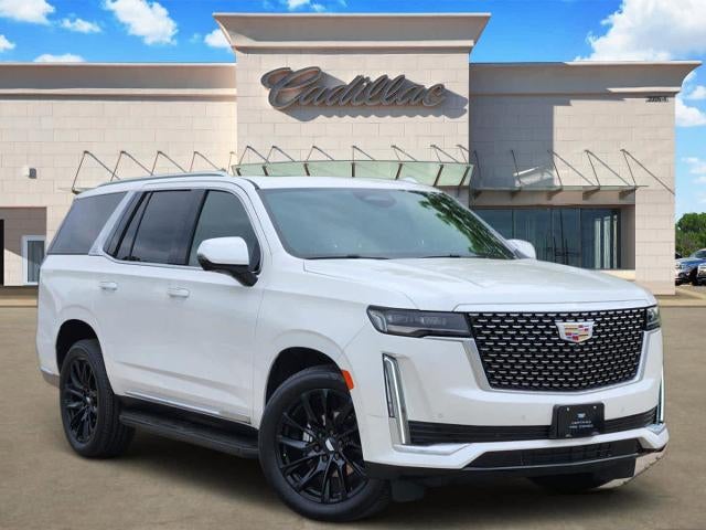 Crystal White Tricoat 2022 Cadillac Escalade Premium Luxury RWD SUV / Crossover Rear-Wheel Drive Automatic