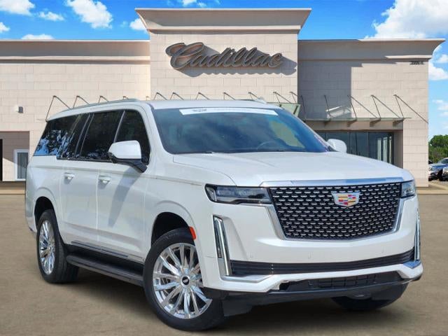 Crystal White Tricoat 2024 Cadillac Escalade ESV SUV / Crossover Rear-Wheel Drive Automatic