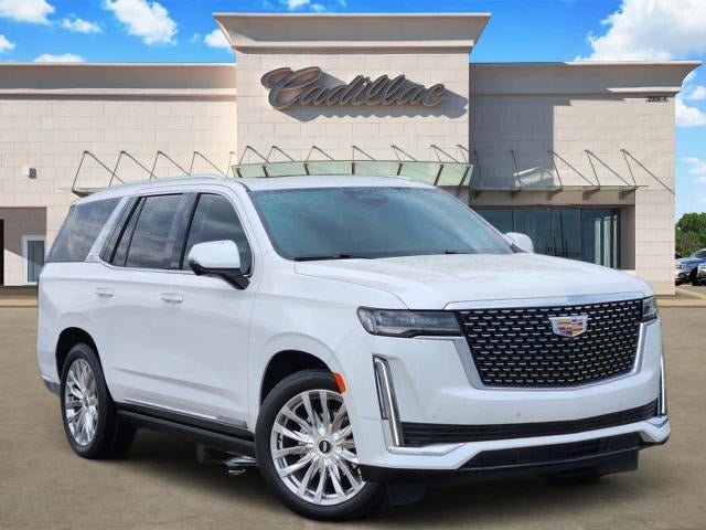 Crystal White Tricoat 2023 Cadillac Escalade SUV / Crossover Four-Wheel Drive Automatic
