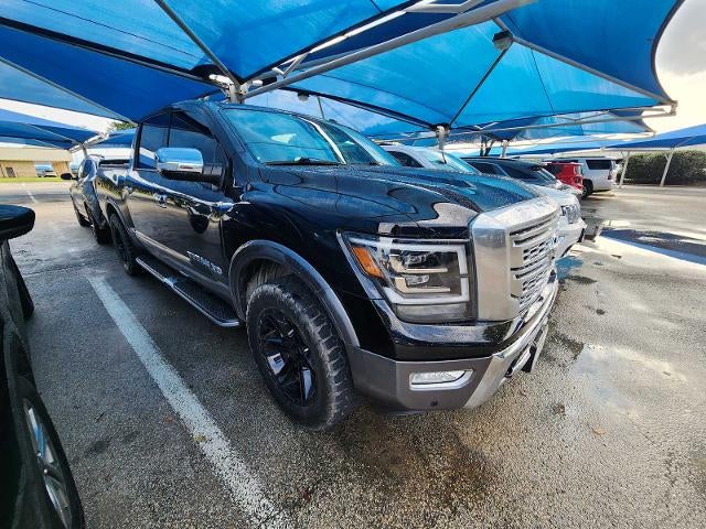 Super Black 2020 Nissan Titan Pickup Truck 4X2 Automatic