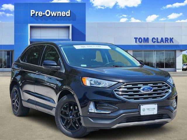 Black 2021 Ford Edge SUV / Crossover All-Wheel Drive Automatic