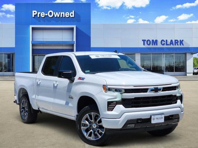Summit White 2024 Chevrolet Silverado 1500 Pickup Truck Four-Wheel Drive Automatic