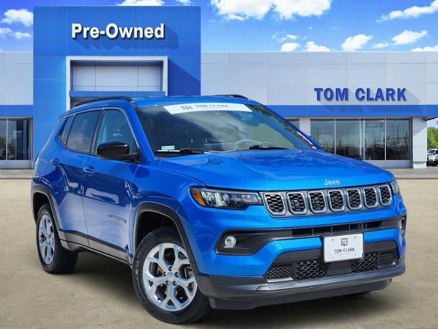 Hydro Blue Pearlc 2024 Jeep Compass SUV / Crossover Four-Wheel Drive Automatic