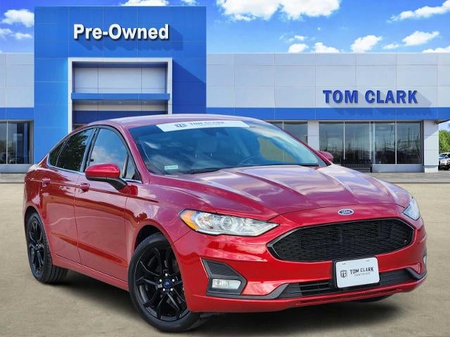 Rapid Red Metalli 2020 Ford Fusion Sedan Front-Wheel Drive Automatic