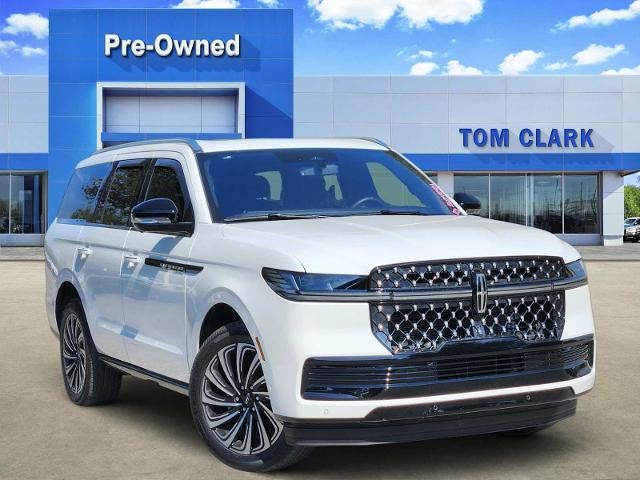 Pristine White Me 2025 Lincoln Navigator SUV / Crossover Four-Wheel Drive Automatic