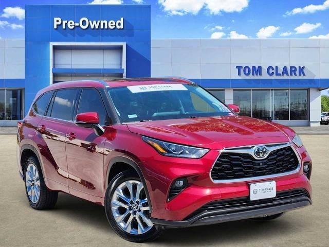 Red (Ruby Flare Pearl) 2021 Toyota Highlander SUV / Crossover Front-Wheel Drive Automatic