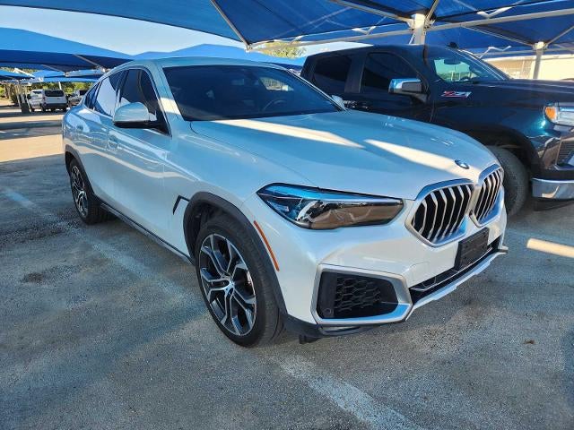 Mineral White Met 2021 BMW X6 SUV / Crossover Rear-Wheel Drive Automatic