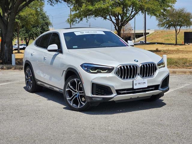 Mineral White Met 2021 BMW X6 SUV / Crossover Rear-Wheel Drive Automatic