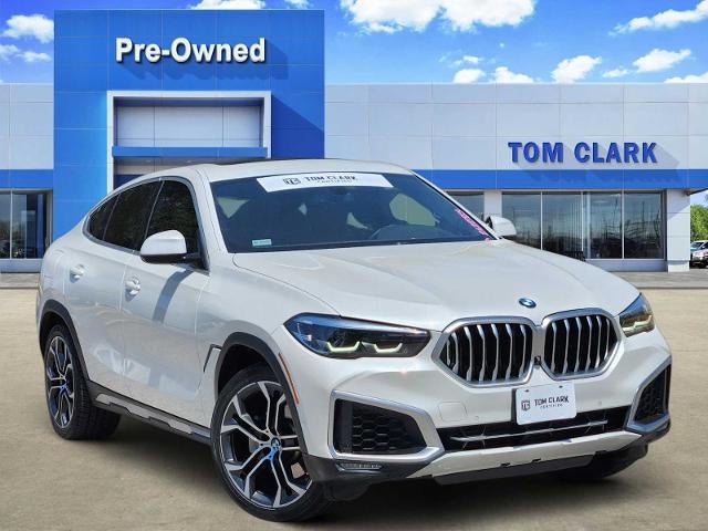 Mineral White Met 2021 BMW X6 SUV / Crossover Rear-Wheel Drive Automatic