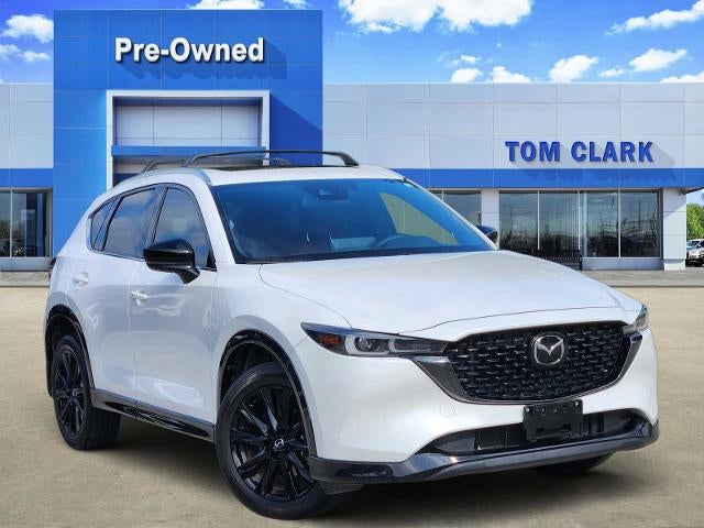 Rhodium White Met 2024 Mazda CX-5 2.5 Carbon Turbo AWD SUV / Crossover All-Wheel Drive Automatic