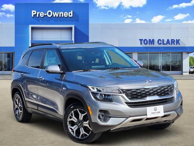 Steel Gray 2021 Kia Seltos SUV / Crossover All-Wheel Drive 