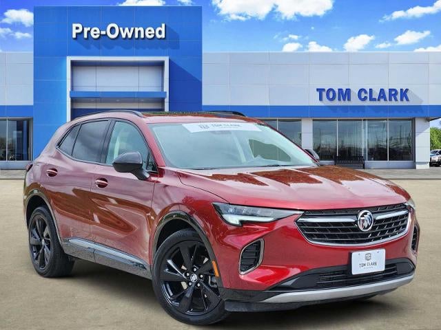 Cinnabar Metallic 2023 Buick Envision SUV / Crossover All-Wheel Drive Automatic