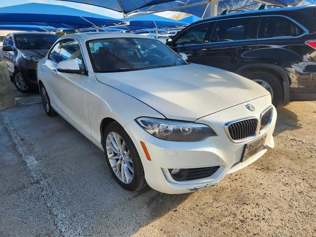 White 2015 BMW 2 Series Coupe All-Wheel Drive Automatic