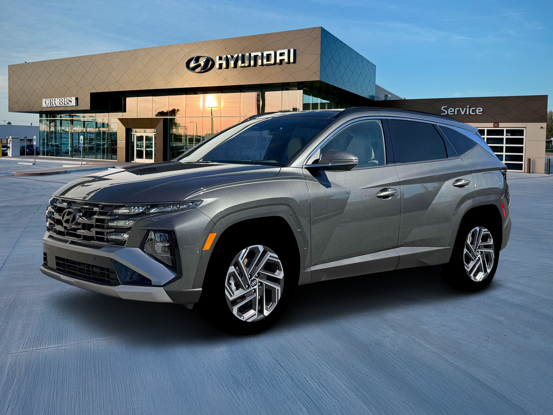 Amazon Gray 2026 Hyundai Tucson Hybrid SUV / Crossover All-Wheel Drive 6-Speed Automatic