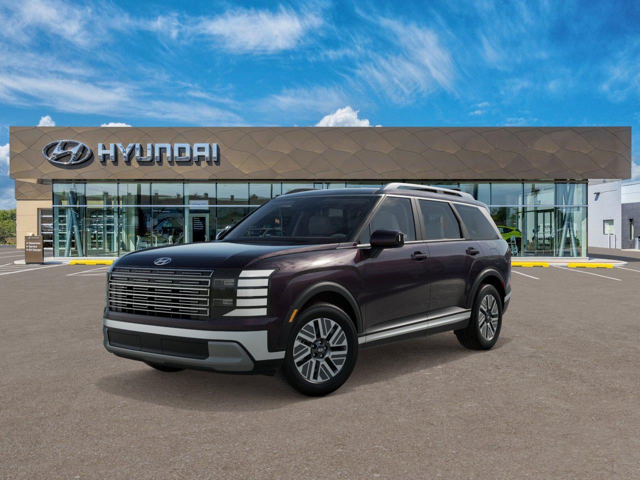Red (Galaxy Maroon Pearl) 2027 Hyundai Palisade Hybrid SUV / Crossover All-Wheel Drive 6-Speed Automatic