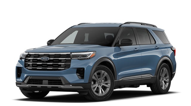 Vapor Blue Metallic 2026 Ford Explorer SUV / Crossover All-Wheel Drive Automatic